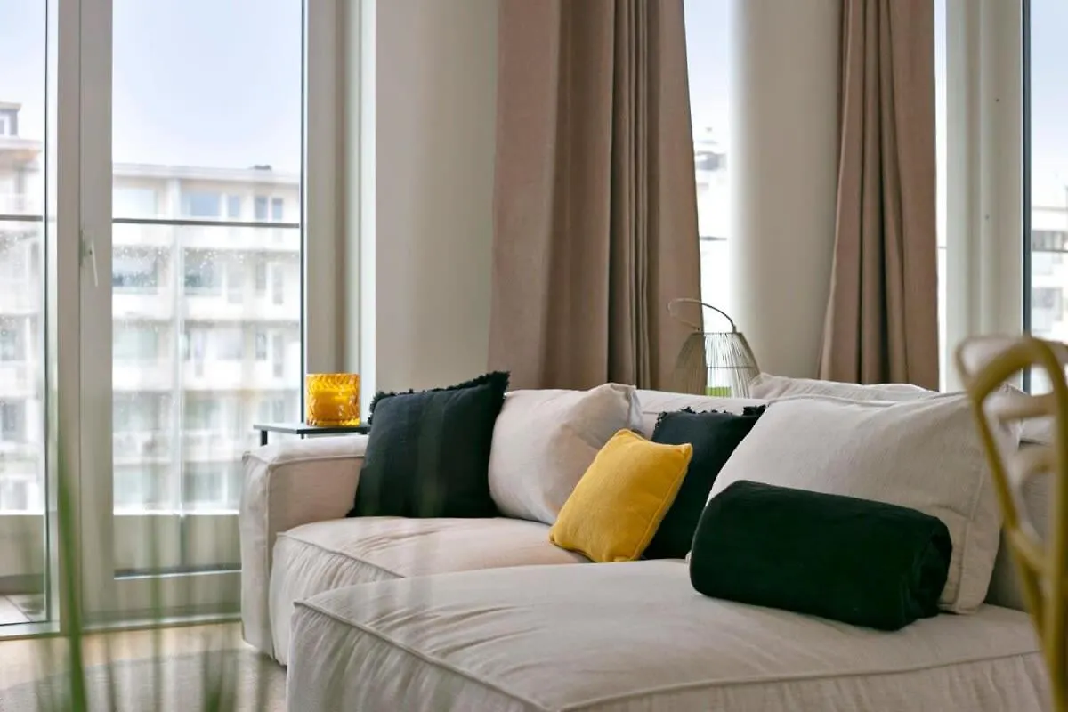 Huswell - Bright, Modern Apartment With Terrace Near Beach Ostend 0*,